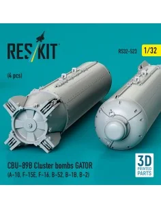 CBU-89B cluster bombs GATOR (4 pcs) (A-10, F-15E, F-16, B-52, B-1B,... 2