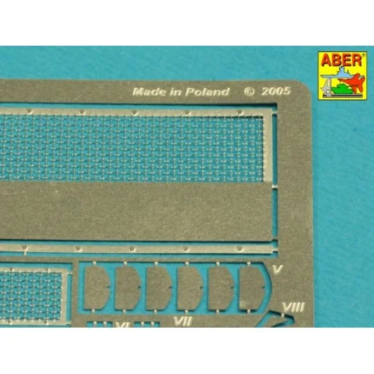 Grilles for KV I &KV II, 1/35 - Aber Models 35G39 Grilles for KV I &KV II, 1/35 - Aber Models 35G39