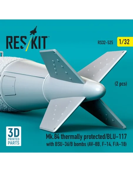 Mk.84 thermally protected/BLU-117 with BSU-36/B bombs (2 pcs) (AV-8...
