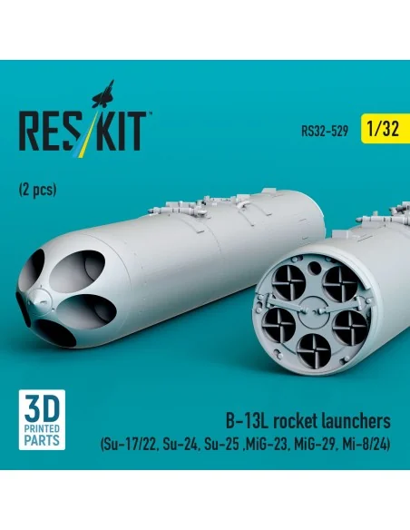 B-13L rocket launchers (2 pcs) (Su-17/22, Su-24, Su-25, MiG-23, MiG...