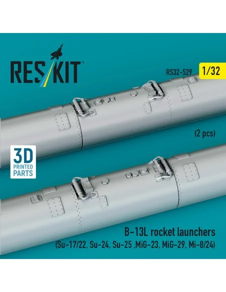 B-13L rocket launchers (2 pcs) (Su-17/22, Su-24, Su-25, MiG-23, MiG...