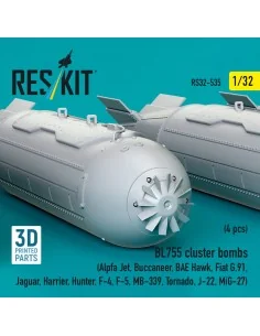 BL755 cluster bombs (4 pcs) (Alpfa Jet, Buccaneer, BAE Hawk, Fiat G... 2