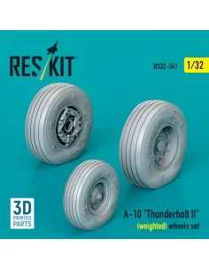 [NO_DESC] A-10 Thunderbolt II (weighted) wheels set (3D Printed), 1...