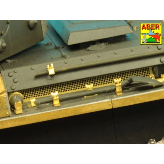 Grilles for Cromwell Mk.IV &Centaur C.S. Mk.IV, 1/35 - Aber Models ...