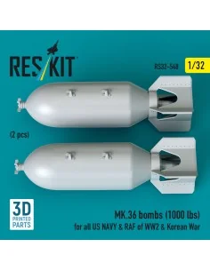 MK.36 bombs (1000 lbs) for all US NAVY & RAF of WW2 & Korean War (2... 2