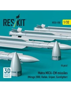 Matra MICA-EM missiles (4 pcs) (Mirage 2000, Rafale, Gripen, Eurofi... 2