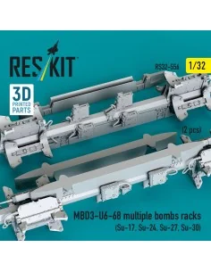 MBD3-U6-68 multiple bombs racks (2 pcs) (Su-17, Su-24, Su-27, Su-30... 2