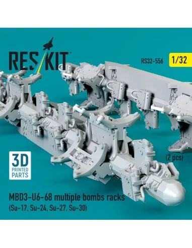 [NO_DESC] MBD3-U6-68 multiple bombs racks (2 pcs) (Su-17, Su-24, Su...