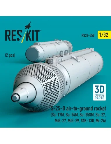S-25-O air-to-ground rocket (2 pcs) (Su-17M, Su-24M, Su-25SM, Su-27...
