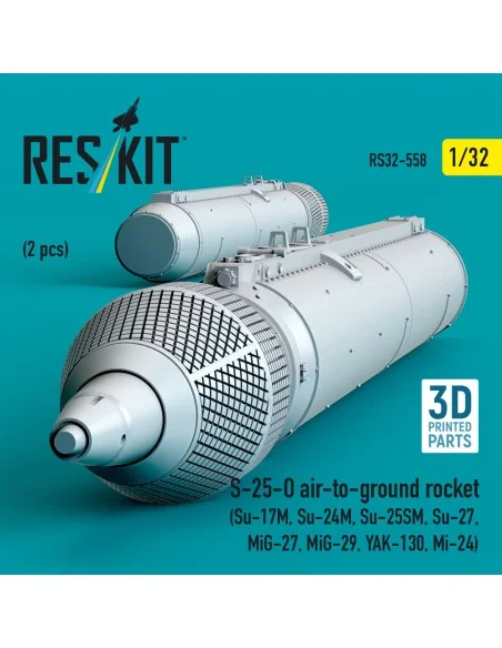 S-25-O air-to-ground rocket (2 pcs) (Su-17M, Su-24M, Su-25SM, Su-27...