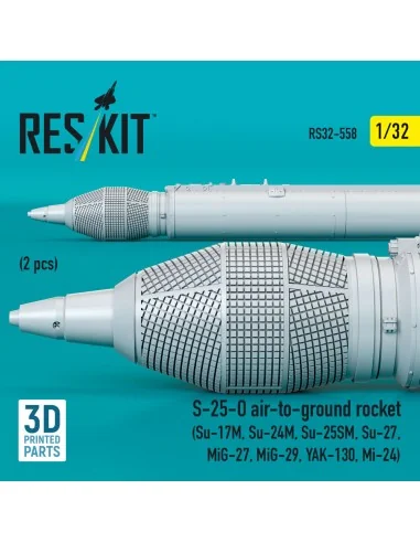 S-25-O air-to-ground rocket (2 pcs) (Su-17M, Su-24M, Su-25SM, Su-27...