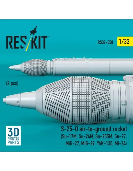 S-25-O air-to-ground rocket (2 pcs) (Su-17M, Su-24M, Su-25SM, Su-27...