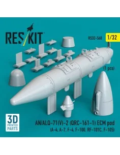 AN/ALQ-71(V)-2 (QRC-161-1) ECM pod (1pcs) (A-4, A-7, F-4, F-100, RF... 2