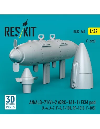 AN/ALQ-71(V)-2 (QRC-161-1) ECM pod (1pcs) (A-4, A-7, F-4, F-100, RF...