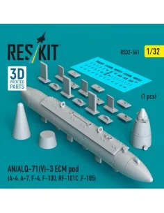 [NO_DESC] AN/ALQ-71(V)-3 ECM pod (A-4, A-7, F-4, F-100, RF-101C, F-...