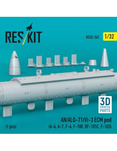 AN/ALQ-71(V)-3 ECM pod (A-4, A-7, F-4, F-100, RF-101C, F-105) (1pcs...