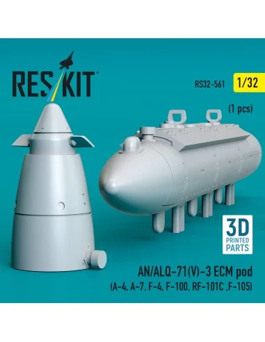 AN/ALQ-71(V)-3 ECM pod (A-4, A-7, F-4, F-100, RF-101C, F-105) (1pcs...