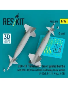 GBU-10 Paveway I laser guided bombs with BSU-37/B fin and BSU-3A/B ...