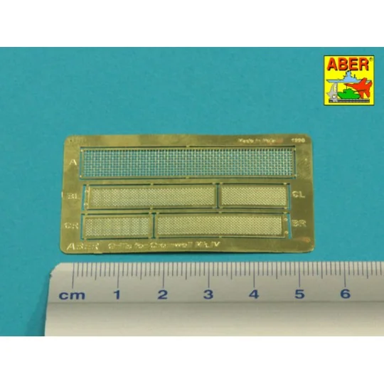 Grilles for Cromwell Mk.IV &Centaur C.S. Mk.IV - Aber Models 35G40