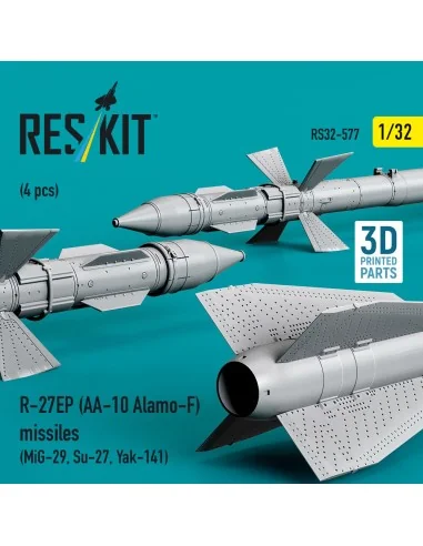 R-27EP (AA-10 Alamo-F) missiles (4 pcs) (MiG-29, Su-27, Yak-141) (3...