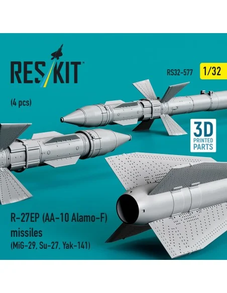 R-27EP (AA-10 Alamo-F) missiles (4 pcs) (MiG-29, Su-27, Yak-141) (3...