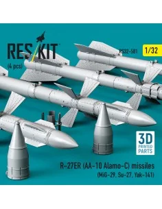 R-27ER (AA-10 Alamo-C) missiles (4 pcs) (MiG-29, Su-27, Yak-141) (3... 2