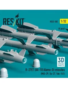 R-27ET (AA-10 Alamo-D) missiles (4 pcs) (MiG-29, Su-27, Yak-141) (3... 2
