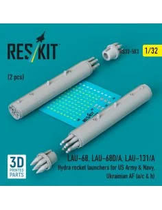 LAU-68, LAU-68D/A, LAU-131/A Hydra rocket launchers for US Army & N...