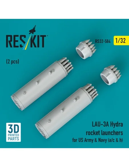LAU-3A Hydra rocket launchers for US Army & Navy (a/c & h) (2 pcs) ...