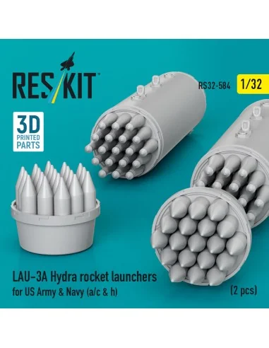 LAU-3A Hydra rocket launchers for US Army & Navy (a/c & h) (2 pcs) ...