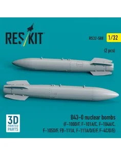 B43-0 nuclear bombs (2 pcs) (F-100D/F, F-101A/C, F-104A/C, F-105D/F... 2