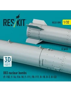 B83 nuclear bombs (2 pcs) (F-15E, F-16, F/A-18, F-111, FB-111, B-1B... 2