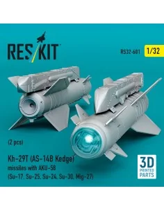 Kh-29T (AS-14B Kedge) missiles with AKU-58 (2 pcs) (Su-17, Su-25, S... 2