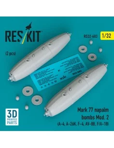 [NO_DESC] Mark 77 napalm bombs Mod.2 (2pcs) (A-4, A-26K, F-4, AV-8B...