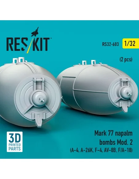 Mark 77 napalm bombs Mod.2 (2pcs) (A-4, A-26K, F-4, AV-8B, F/A-18) ...