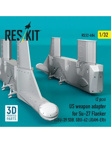 US weapon adapter for Su-27 Flanker (2 pcs) (GBU-39 SDB, GBU-62 (JD...