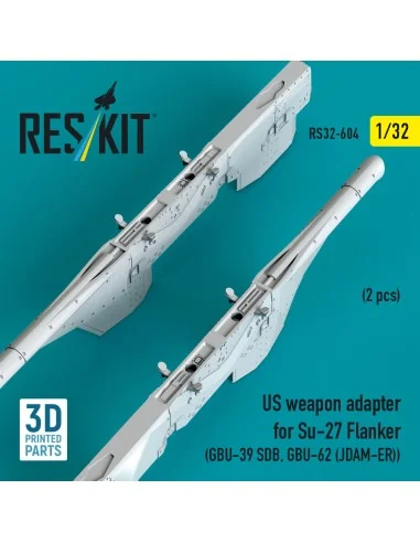 US weapon adapter for Su-27 Flanker (2 pcs) (GBU-39 SDB, GBU-62 (JD...