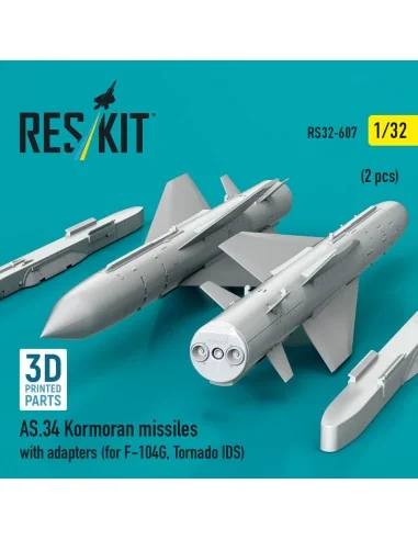 [NO_DESC] AS.34 Kormoran missiles with adapters (2 pcs) (for F-104G...