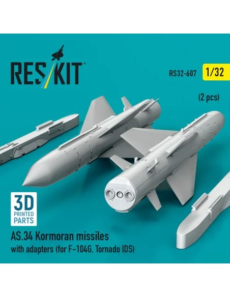 [NO_DESC] AS.34 Kormoran missiles with adapters (2 pcs) (for F-104G...