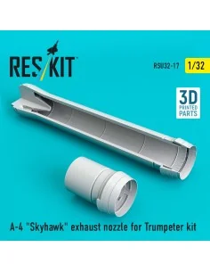 A-4 Skyhawk exhaust nozzle for Trumpeter kit (3D Printed), 1/32 - R...