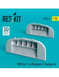 FOD for F-4 Phantom II Tamiya kit (3D Printed), 1/32 - ResKit Model...