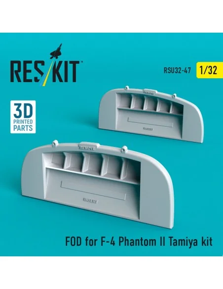 FOD for F-4 Phantom II Tamiya kit (3D Printed), 1/32 - ResKit Model...