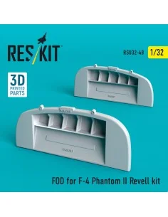 FOD for F-4 Phantom II Revell kit (3D Printed), 1/32 - ResKit Model...
