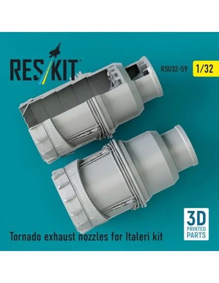 Tornado exhaust nozzles for Italeri kit (3D Printed), 1/32 - ResKit...