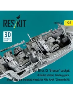 OV-10 (A, C) Bronco cockpit (Detailed edition), landing gears, whee... 2