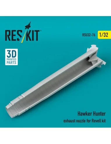 Hawker Hunter exhaust nozzle for Revell kit (3D Printed), 1/32 - Re...