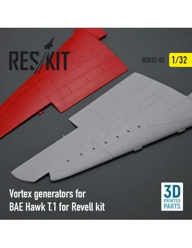 [NO_DESC] Vortex generators for BAE Hawk T.1 for Revell kit (3D Pri...
