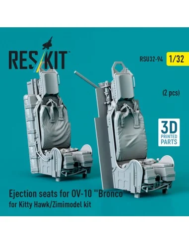 Ejection seats for OV-10 Bronco (2 pcs) for Kitty Hawk/Zimimodel ki...