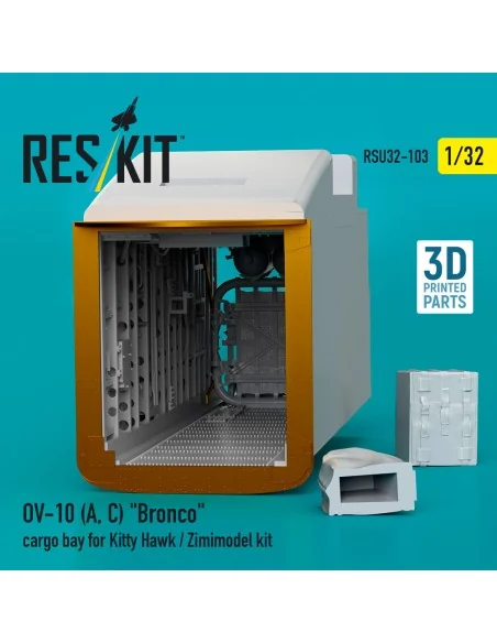 [NO_DESC] OV-10 (A, C) Bronco cargo bay for Kitty Hawk / Zimimodel ...