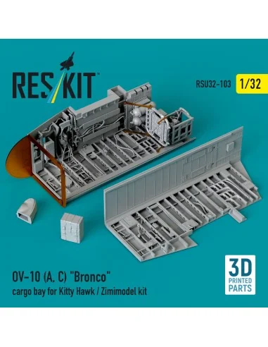 [NO_DESC] OV-10 (A, C) Bronco cargo bay for Kitty Hawk / Zimimodel ...